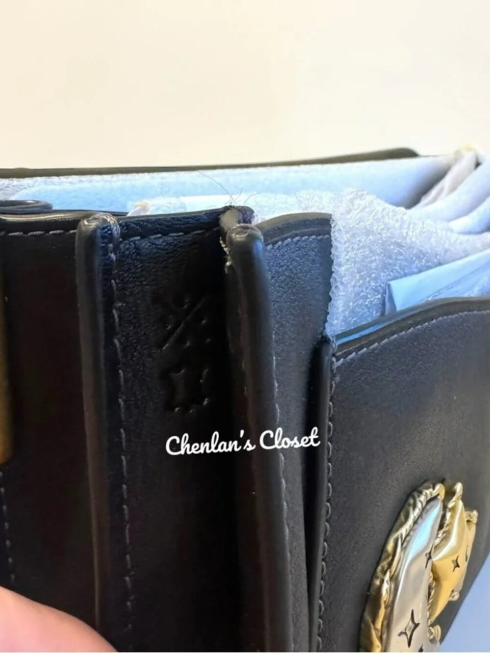 NWT Coach Tabby Shoulder Bag 26 with Pins Black Leather - Picture 8 of 15